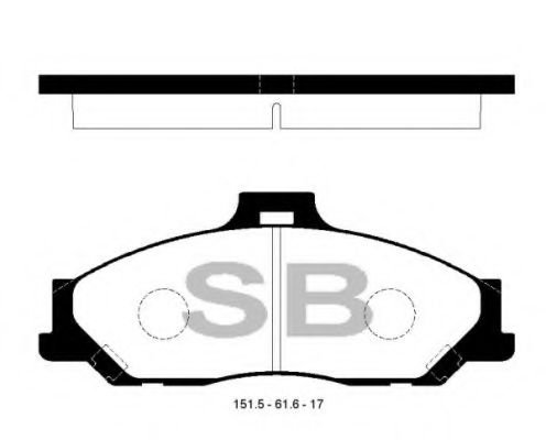FI.BA FBP1628 Тормозные колодки для MAZDA PROCEED/DRIFTER (Мазда Просид/дрифтэр) FI.BA FBP1628 Тормозные колодки для MAZDA PROCEED/DRIFTER (Мазда Просид/дрифтэр)
