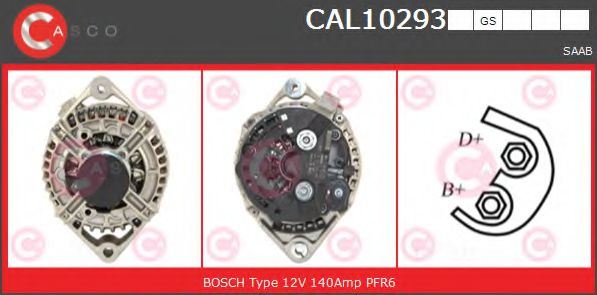 CASCO CAL10293GS Генератор 