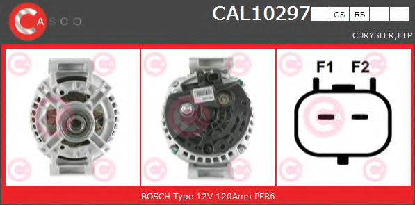 CASCO CAL10297RS Генератор 