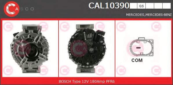 CASCO CAL10390GS Генератор для MERCEDES-BENZ GL-CLASS (Мэрcэдэс-бэнз Жл класс) CASCO CAL10390GS Генератор для MERCEDES-BENZ GL-CLASS (Мэрcэдэс-бэнз Жл класс)