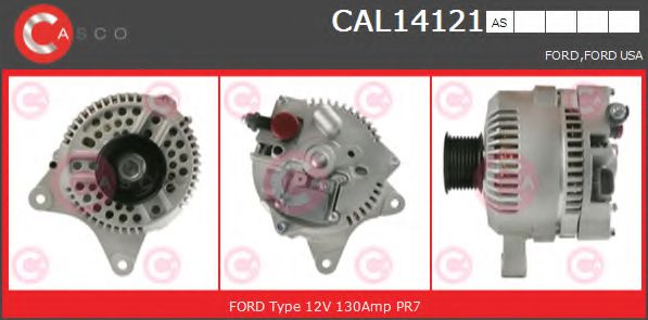 CASCO CAL14121AS Генератор для FORD-USA (Форд-уса) CASCO CAL14121AS Генератор для FORD-USA (Форд-уса)