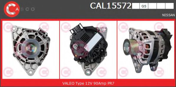 CASCO CAL15572GS Генератор для NISSAN MICRA IV (Ниссан Микра 4) CASCO CAL15572GS Генератор для NISSAN MICRA IV (Ниссан Микра 4)