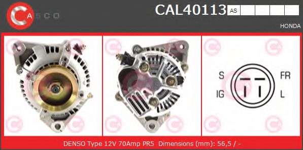 CASCO CAL40113AS Генератор MIT AUTOM. CHOKER для HONDA PRELUDE III (Хонда Прэлудэ 3) CASCO CAL40113AS Генератор MIT AUTOM. CHOKER для HONDA PRELUDE III (Хонда Прэлудэ 3)