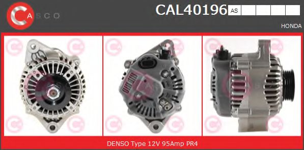 CASCO CAL40196AS Генератор для HONDA CR-V I (Хонда Срв 1) CASCO CAL40196AS Генератор для HONDA CR-V I (Хонда Срв 1)