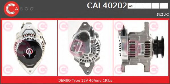 CASCO CAL40202AS Генератор для SUZUKI (Сузуки) CASCO CAL40202AS Генератор для SUZUKI (Сузуки)