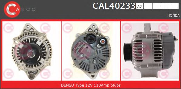 CASCO CAL40233AS Генератор для HONDA (Хонда)