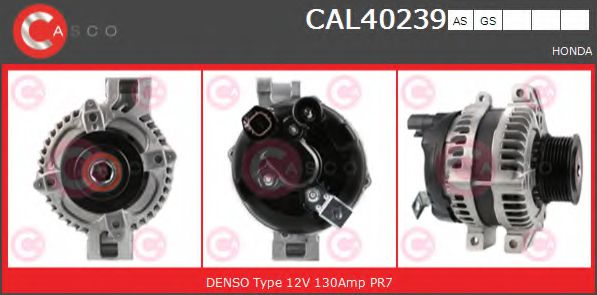 CASCO CAL40239AS Генератор для HONDA ACCORD VII (Хонда Аккорд 7) CASCO CAL40239AS Генератор для HONDA ACCORD VII (Хонда Аккорд 7)