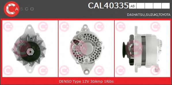 CASCO CAL40335AS Генератор для DAIHATSU (Дайхатсу) CASCO CAL40335AS Генератор для DAIHATSU (Дайхатсу)