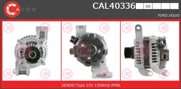 CASCO CAL40336GS Генератор для VOLVO S40 II (Вольво S40 2) CASCO CAL40336GS Генератор для VOLVO S40 II (Вольво S40 2)