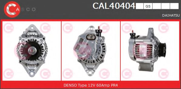 CASCO CAL40404GS Генератор для DAIHATSU GRAN MOVE (Дайхатсу Гран моvэ) CASCO CAL40404GS Генератор для DAIHATSU GRAN MOVE (Дайхатсу Гран моvэ)