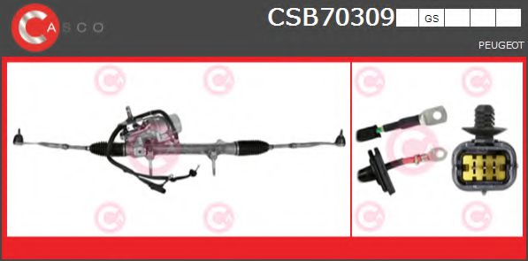 CASCO CSB70309GS Рулевой механизм для PEUGEOT 208 (Пежо 208) CASCO CSB70309GS Рулевой механизм для PEUGEOT 208 (Пежо 208)