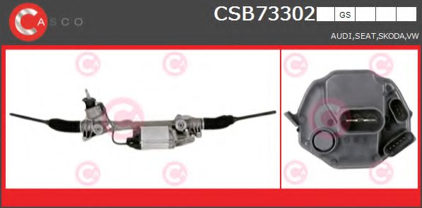 CASCO CSB73302GS Рулевой механизм для SEAT ALTEA (Сеат Алтэа) CASCO CSB73302GS Рулевой механизм для SEAT ALTEA (Сеат Алтэа)