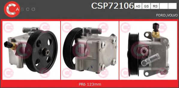 CASCO CSP72106GS Гидравлический насос, рулевое управление 04 2004 для VOLVO (Вольво) CASCO CSP72106GS Гидравлический насос, рулевое управление 04 2004 для VOLVO (Вольво)
