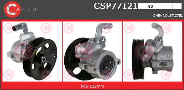 CASCO CSP77121GS Гидравлический насос, рулевое управление для CHEVROLET CAPTIVA (Шевроле Каптива) CASCO CSP77121GS Гидравлический насос, рулевое управление для CHEVROLET CAPTIVA (Шевроле Каптива)
