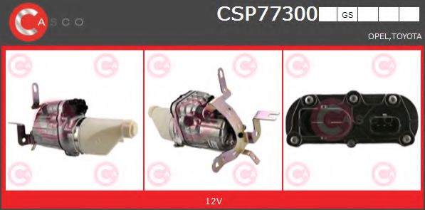 CASCO CSP77300GS Гидравлический насос, рулевое управление 82088404 для OPEL ASTRA H HATCH (Опель Астра н хэтчбек) CASCO CSP77300GS Гидравлический насос, рулевое управление 82088404 для OPEL ASTRA H HATCH (Опель Астра н хэтчбек)