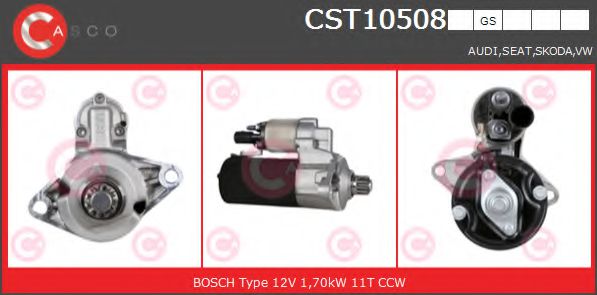 CASCO CST10508GS Стартер для VOLKSWAGEN JETTA IV (Фольксваген Джетта 4) CASCO CST10508GS Стартер для VOLKSWAGEN JETTA IV (Фольксваген Джетта 4)