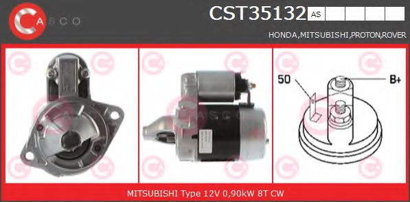 CASCO CST35132AS Стартер 10 1983 для MITSUBISHI L 300 STARWAGON (Митсубиши/митсубиси Л 300 старвагон) CASCO CST35132AS Стартер 10 1983 для MITSUBISHI L 300 STARWAGON (Митсубиши/митсубиси Л 300 старвагон)