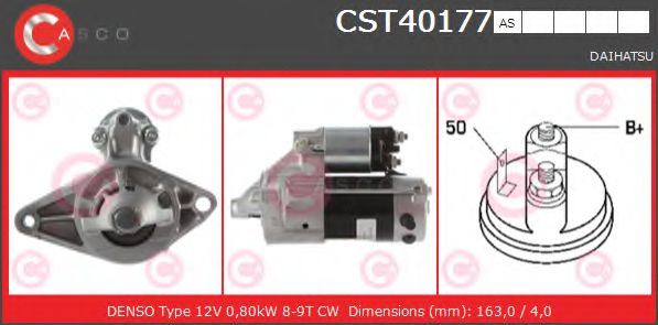CASCO CST40177AS Стартер для DAIHATSU FEROZA HARD TOP (Дайхатсу Фэроза хард топ) CASCO CST40177AS Стартер для DAIHATSU FEROZA HARD TOP (Дайхатсу Фэроза хард топ)