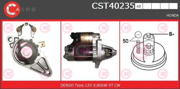 CASCO CST40235AS Стартер для HONDA CIVIC VII (Хонда Цивик 7) CASCO CST40235AS Стартер для HONDA CIVIC VII (Хонда Цивик 7)