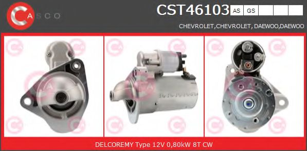 CASCO CST46103GS Стартер для CHEVROLET (Шевроле) CASCO CST46103GS Стартер для CHEVROLET (Шевроле)