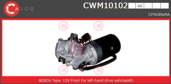 CASCO CWM10102GS Двигатель стеклоочистителя для CITROËN XSARA PICASSO (CитроËн Ксара пикассо) CASCO CWM10102GS Двигатель стеклоочистителя для CITROËN XSARA PICASSO (CитроËн Ксара пикассо)