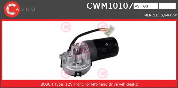 CASCO CWM10107AS Двигатель стеклоочистителя для VOLKSWAGEN LT 28-35 II (Фольксваген Лт 28-35 2) CASCO CWM10107AS Двигатель стеклоочистителя для VOLKSWAGEN LT 28-35 II (Фольксваген Лт 28-35 2)