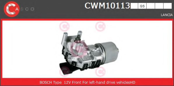 CASCO CWM10113GS Двигатель стеклоочистителя для LANCIA YPSILON (Лансиа/лянча Ъпсилон)