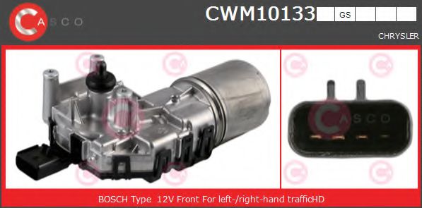 CASCO CWM10133GS Двигатель стеклоочистителя для CHRYSLER SEBRING (Крайслер Сэбринг) CASCO CWM10133GS Двигатель стеклоочистителя для CHRYSLER SEBRING (Крайслер Сэбринг)