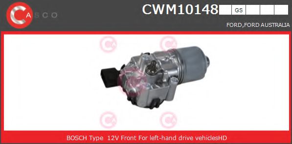 CASCO CWM10148GS Двигатель стеклоочистителя для FORD FIESTA (Форд Фиэста) CASCO CWM10148GS Двигатель стеклоочистителя для FORD FIESTA (Форд Фиэста)