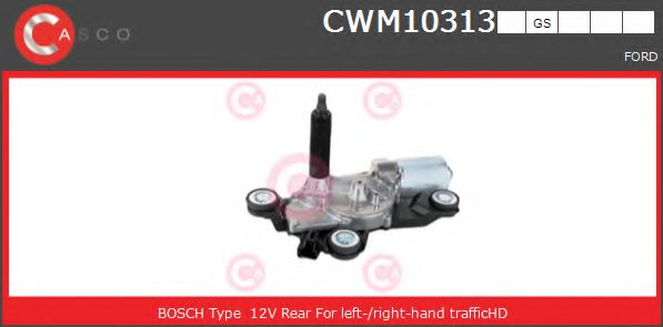 CASCO CWM10313GS Двигатель стеклоочистителя для FORD MONDEO IV (Форд Мондео 4) CASCO CWM10313GS Двигатель стеклоочистителя для FORD MONDEO IV (Форд Мондео 4)