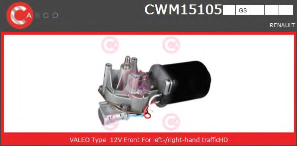CASCO CWM15105GS Двигатель стеклоочистителя для RENAULT CLIO I (Рено Cлио и) CASCO CWM15105GS Двигатель стеклоочистителя для RENAULT CLIO I (Рено Cлио и)