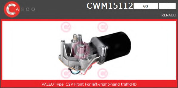 CASCO CWM15112GS Двигатель стеклоочистителя для RENAULT CLIO I (Рено Cлио и) CASCO CWM15112GS Двигатель стеклоочистителя для RENAULT CLIO I (Рено Cлио и)