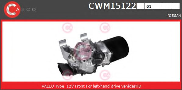 CASCO CWM15122GS Двигатель стеклоочистителя для NISSAN DUALIS (Ниссан Дуалис) CASCO CWM15122GS Двигатель стеклоочистителя для NISSAN DUALIS (Ниссан Дуалис)