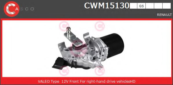 CASCO CWM15130GS Двигатель стеклоочистителя для RENAULT GRAN III (Рено Гран 3) CASCO CWM15130GS Двигатель стеклоочистителя для RENAULT GRAN III (Рено Гран 3)