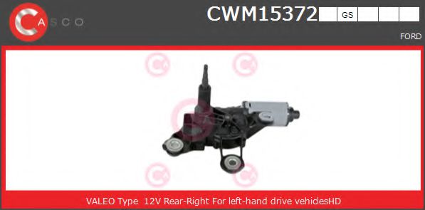 CASCO CWM15372GS Двигатель стеклоочистителя для FORD NEO CONNECT (Форд Нэо cоннэcт) CASCO CWM15372GS Двигатель стеклоочистителя для FORD NEO CONNECT (Форд Нэо cоннэcт)