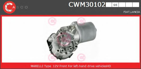 CASCO CWM30102GS Двигатель стеклоочистителя для LANCIA MUSA (Лансиа/лянча Муса) CASCO CWM30102GS Двигатель стеклоочистителя для LANCIA MUSA (Лансиа/лянча Муса)