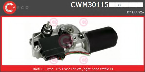 CASCO CWM30115GS Двигатель стеклоочистителя для FIAT UNO (Фиат Уно) CASCO CWM30115GS Двигатель стеклоочистителя для FIAT UNO (Фиат Уно)