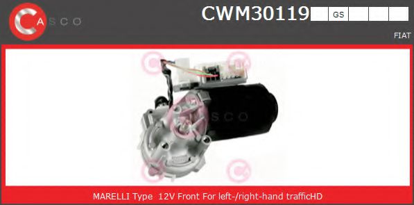CASCO CWM30119GS Двигатель стеклоочистителя для FIAT BARCHETTA (Фиат Барчэтта) CASCO CWM30119GS Двигатель стеклоочистителя для FIAT BARCHETTA (Фиат Барчэтта)