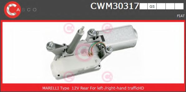 CASCO CWM30317GS Двигатель стеклоочистителя для FIAT SEICENTO / 600 (Фиат Сэиcэнто / 600) CASCO CWM30317GS Двигатель стеклоочистителя для FIAT SEICENTO / 600 (Фиат Сэиcэнто / 600)