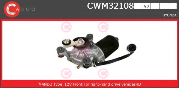 CASCO CWM32108GS Двигатель стеклоочистителя для HYUNDAI EXCEL (Хендай Эxcэл) CASCO CWM32108GS Двигатель стеклоочистителя для HYUNDAI EXCEL (Хендай Эxcэл)