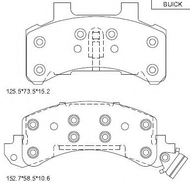 ASIMCO KD6783M Тормозные колодки для CHEVROLET BERETTA (Шевроле Бэрэтта) ASIMCO KD6783M Тормозные колодки для CHEVROLET BERETTA (Шевроле Бэрэтта)