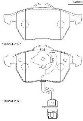 ASIMCO KD7718 Тормозные колодки для VOLKSWAGEN (Фольксваген) ASIMCO KD7718 Тормозные колодки для VOLKSWAGEN (Фольксваген)