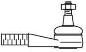 FRAP 1012 Наконечник поперечной рулевой тяги для BMW 7 (Бмв 7) FRAP 1012 Наконечник поперечной рулевой тяги для BMW 7 (Бмв 7)