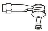 FRAP 1033 Наконечник поперечной рулевой тяги 