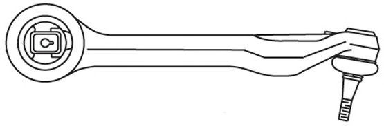 FRAP 1714 Рычаг независимой подвески колеса, подвеска колеса для AUDI (Ауди) FRAP 1714 Рычаг независимой подвески колеса, подвеска колеса для AUDI (Ауди)