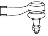 FRAP 1899 Наконечник поперечной рулевой тяги 
