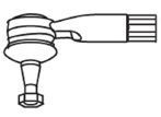 FRAP 2004 Наконечник поперечной рулевой тяги 
