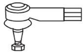 FRAP 2044 Наконечник поперечной рулевой тяги 