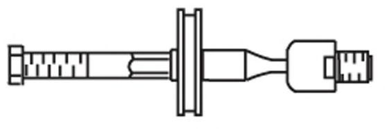 FRAP 2095 Осевой шарнир, рулевая тяга 