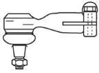 FRAP 2098 Наконечник поперечной рулевой тяги 